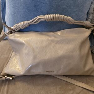 Jason Wu Taupe Textured Shoulder Bag